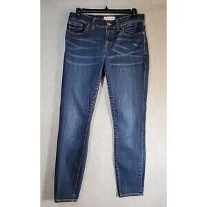 MADEWELL‎ Jeans Women's 29 Skinny  Dark Blue Wash Mid Rise Stretchy Comfy